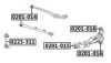 NISSA 55501WA201 Control Arm-/Trailing Arm Bush